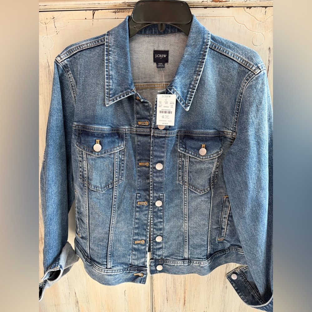 J. Crew Blue Jean Jacket